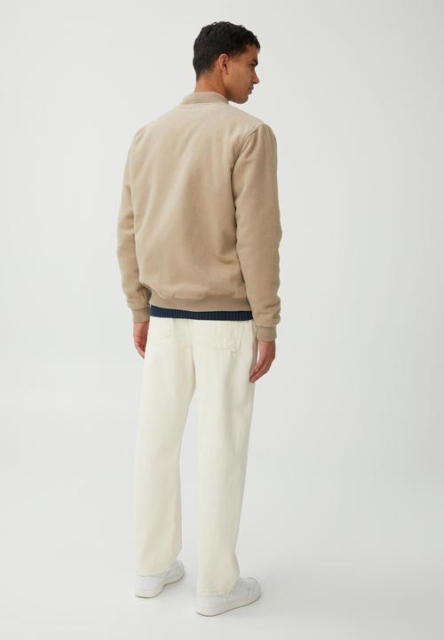 Cotton On - Varsity jacket - mushroom