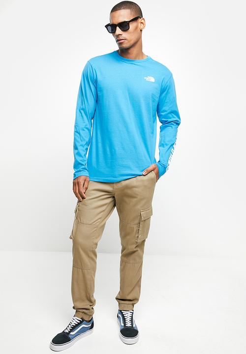 The North Face - M coordinates long sleeve tee - acoustic blue