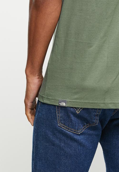 The North Face - M short sleeve easy tee - thyme