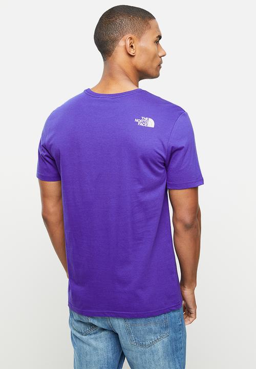 The North Face - M short sleeve fine tee - lapis blue