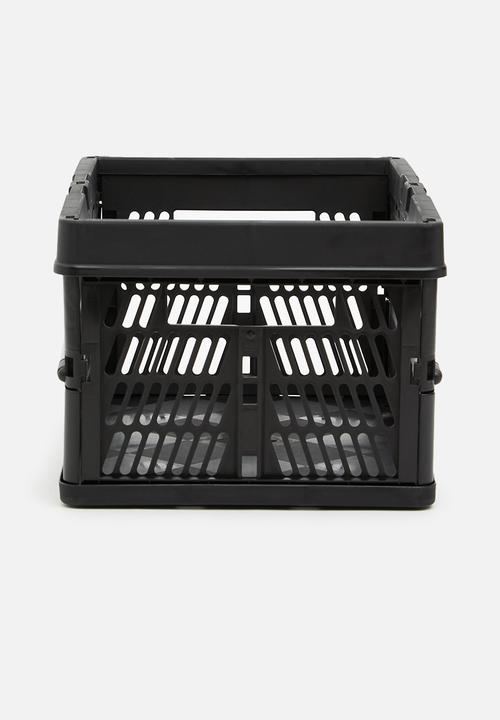 Typo - Small foldable storage - black