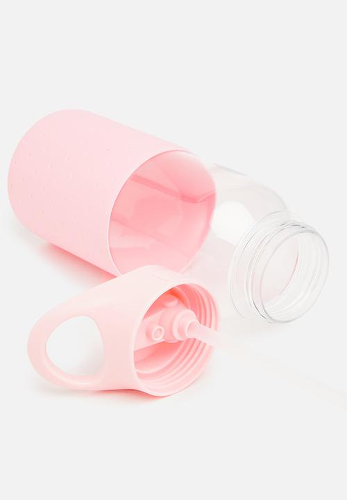 Typo - Premium drink it up bottle - polka whisper pink