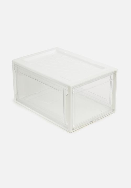 Typo - Sneaker crate - white