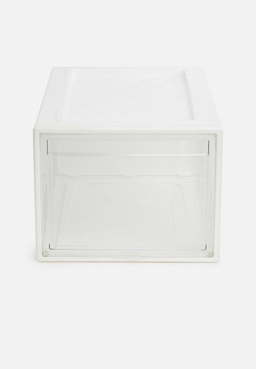 Typo - Sneaker crate - white