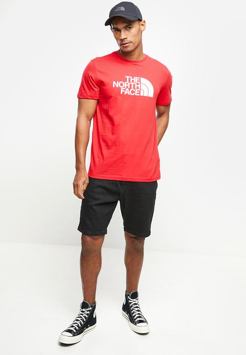 The North Face - M short sleeve easy tee - red