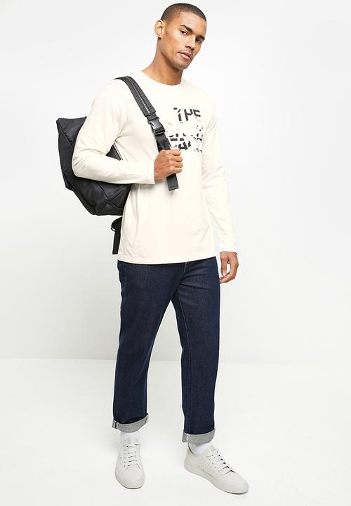 The North Face - M coordinates long sleeve tee - gardenia white