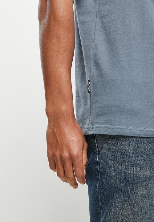 Hi-Tec - Men's mountain grid tee - flintstone