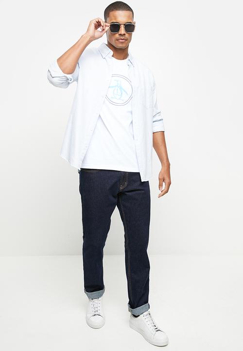 Original Penguin - Circle logo short sleeve tee - bright white