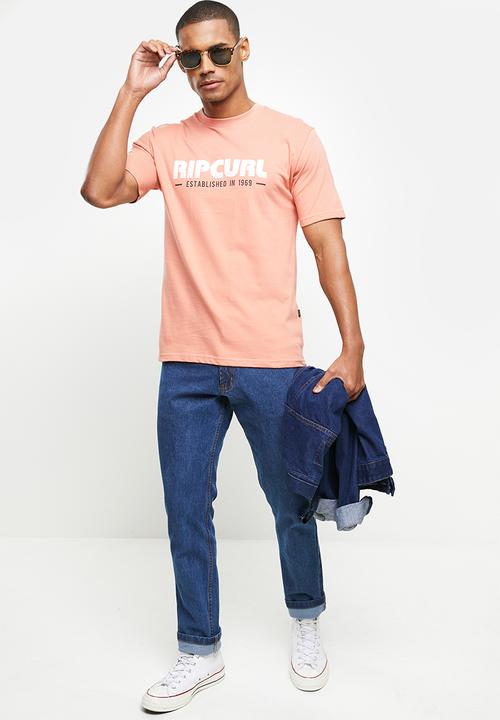 Rip Curl - Display tee - dusty mushroom