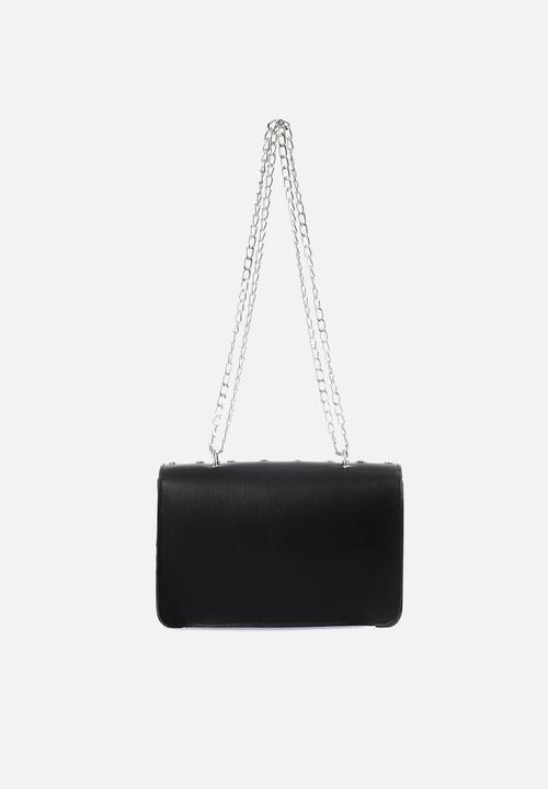 Trendyol - Eyelet crossbody bag - black