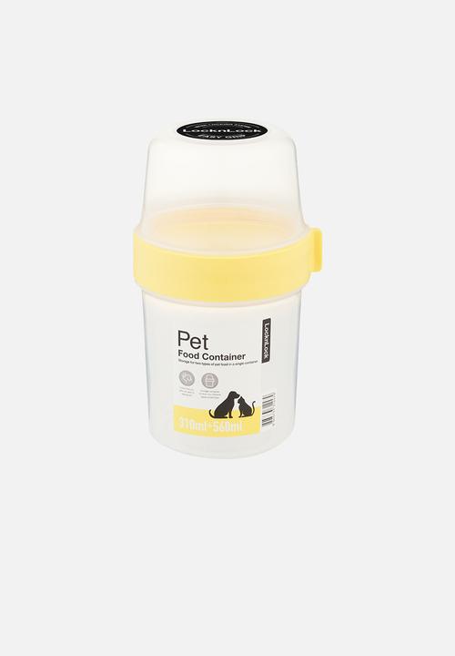LocknLock - Pet treat container - yellow