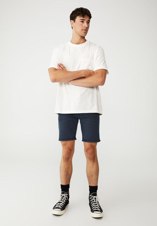 Cotton On - Straight short - ink blue