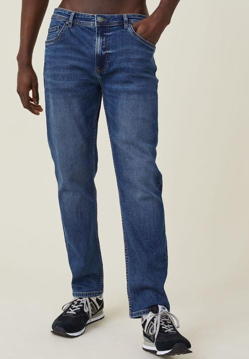Cotton On - Slim straight jean - rinse indigo