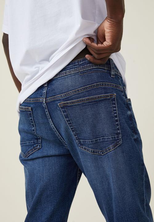 Cotton On - Slim straight jean - rinse indigo