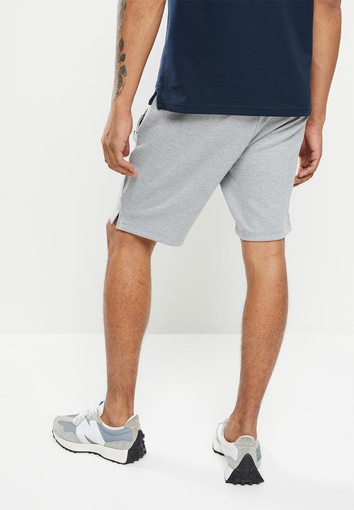 Lyle & Scott - Fly fleece shorts - mid grey 