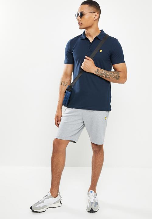 Lyle & Scott - Fly fleece shorts - mid grey 