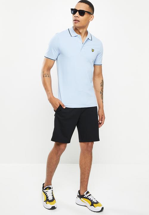 Lyle & Scott - Fly fleece shorts - jet black