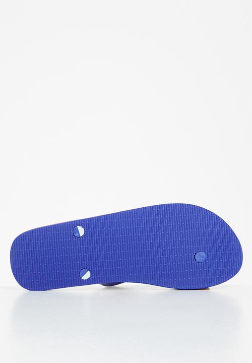 Ben Sherman - Check sandal - red & blue