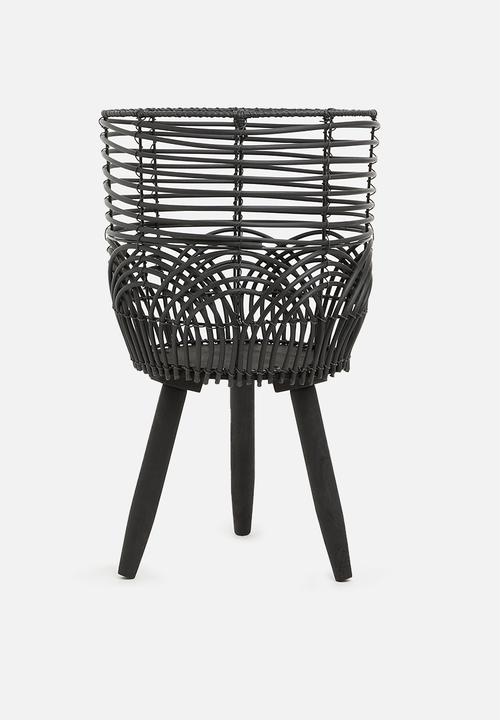 Sixth Floor - Pichu planter - black