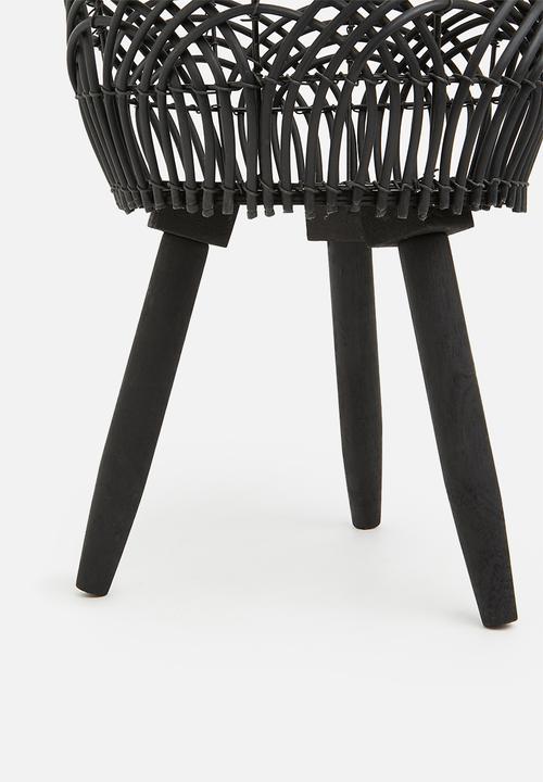 Sixth Floor - Pichu planter - black