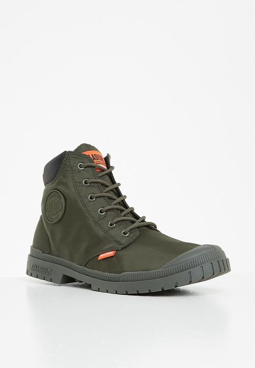 Palladium - Pampa sp20 cuff wp - olive night