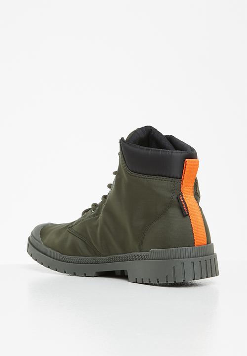 Palladium - Pampa sp20 cuff wp - olive night