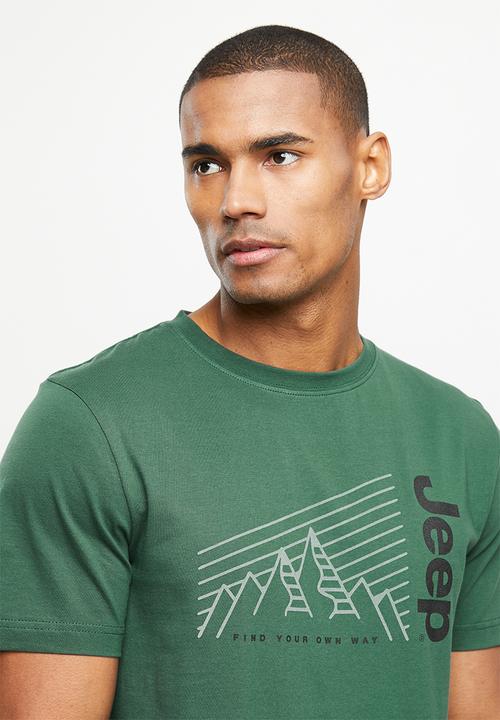 JEEP - Fashion graphics tee - jungle