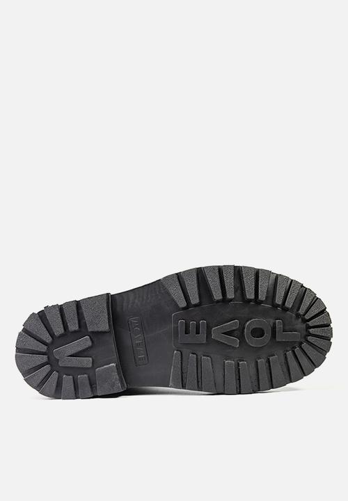 Veldskoen - Veldskoen ranger boot - black sole