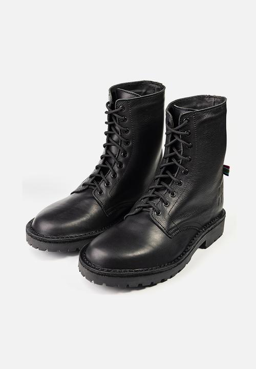 Veldskoen - Veldskoen ranger boot - black sole
