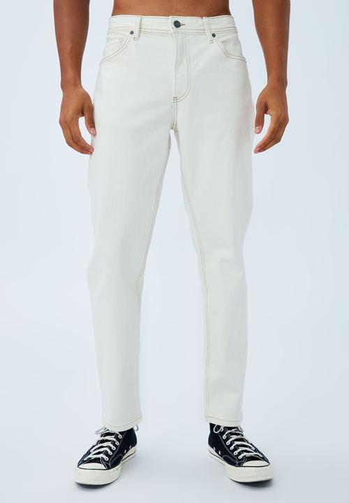 Cotton On - Slim straight jean - neutral
