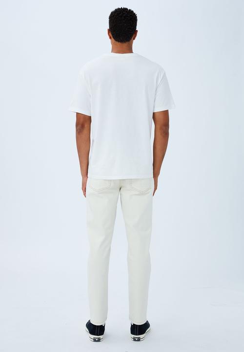 Cotton On - Slim straight jean - neutral