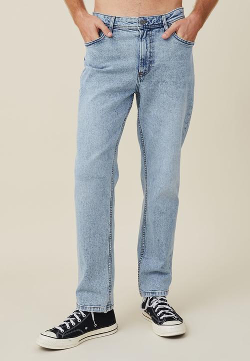 Cotton On - Slim straight jean - mid blue