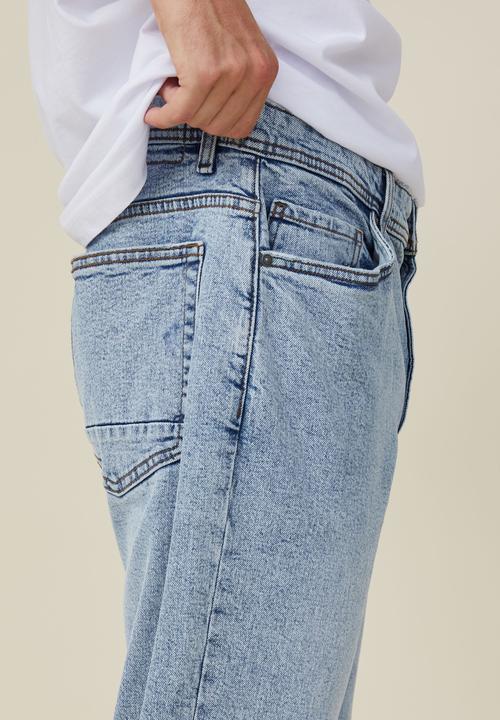 Cotton On - Slim straight jean - mid blue