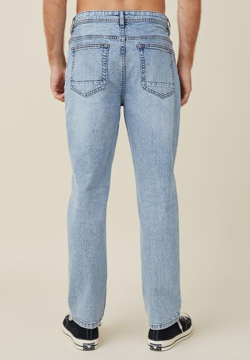 Cotton On - Slim straight jean - mid blue