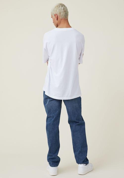 Cotton On - Slim straight jean - dark bright blue