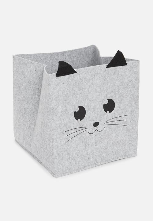 H&S - Cat storage box - grey