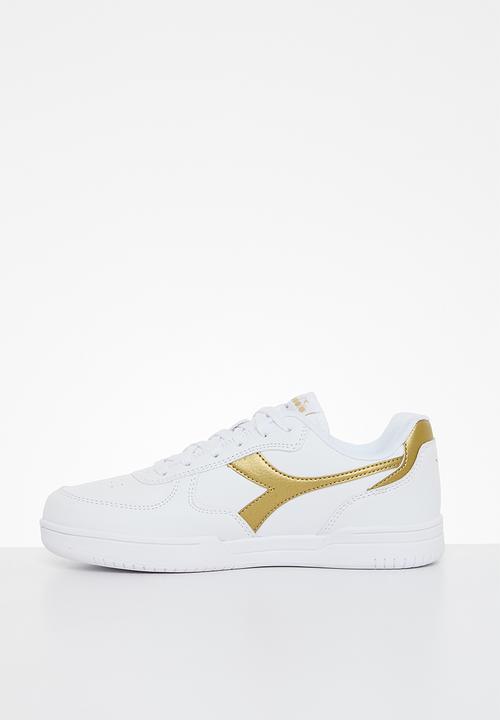 Diadora - Raptor low - white & gold