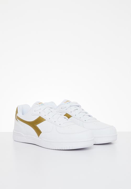 Diadora - Raptor low - white & gold