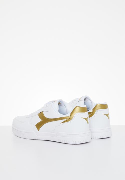 Diadora - Raptor low - white & gold
