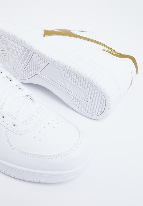 Diadora - Raptor low - white & gold