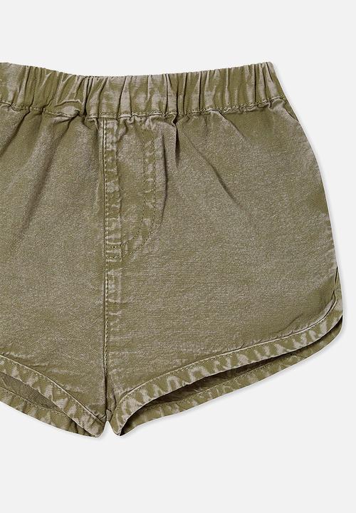 Cotton On - Juno short - silver sage wash