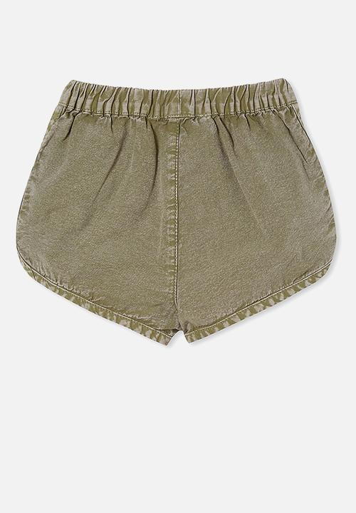 Cotton On - Juno short - silver sage wash