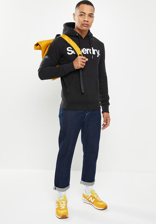 Superdry. - Cl hood - black