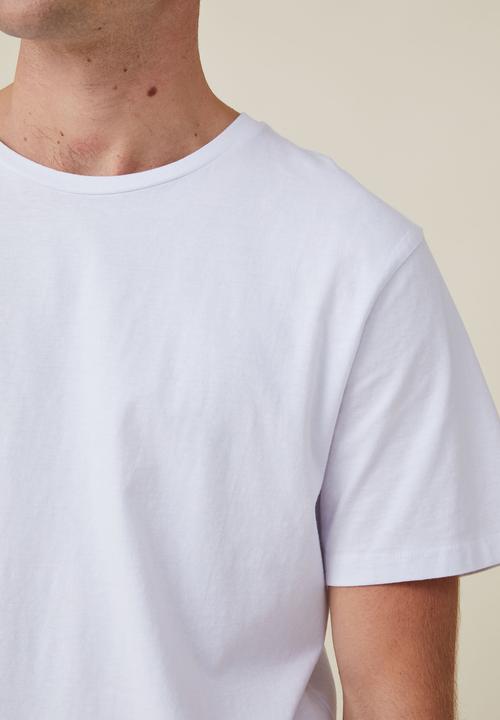 Cotton On - Organic crew t-shirt - white