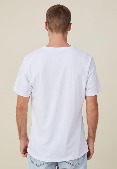 Cotton On - Organic crew t-shirt - white