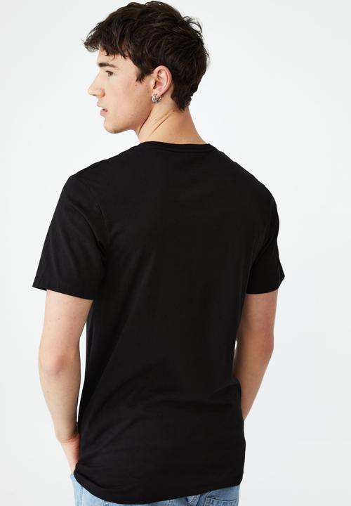 Cotton On - Organic crew t-shirt - black