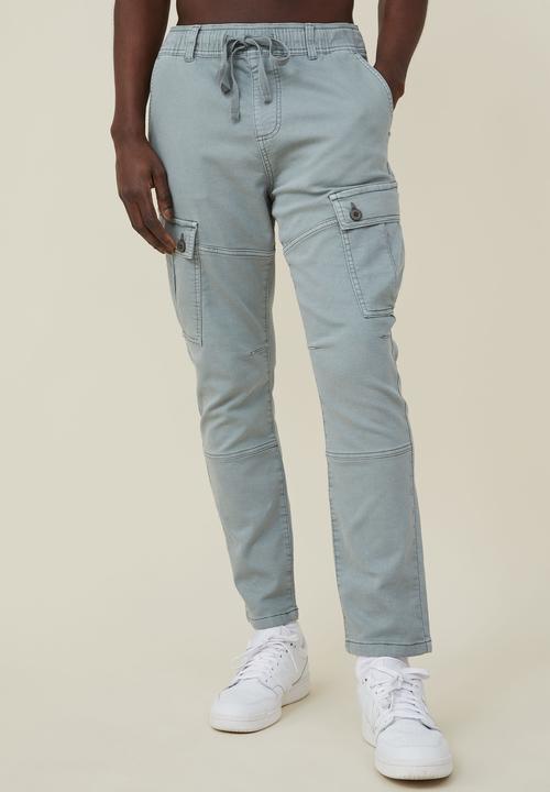 Cotton On - Military cargo pant - frosted sage