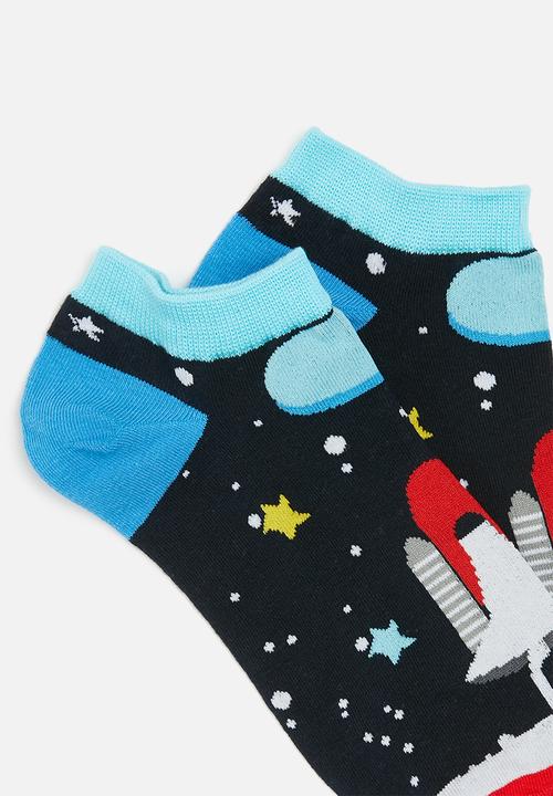 basicthread - Rocket ankle socks - multi