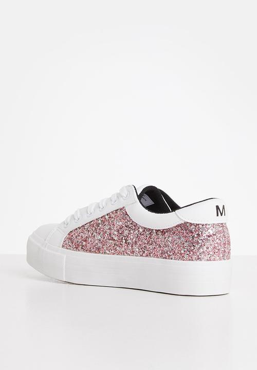 Madison® - Nadine flatform sneaker - pink glitter
