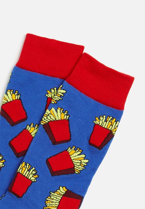 basicthread - Popcorn midi socks - multi